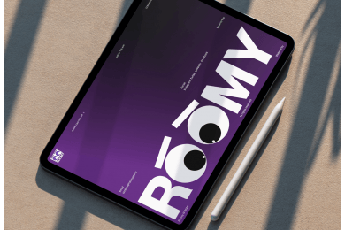Разработка брендинга и промо-лендинга для приложения Roomy