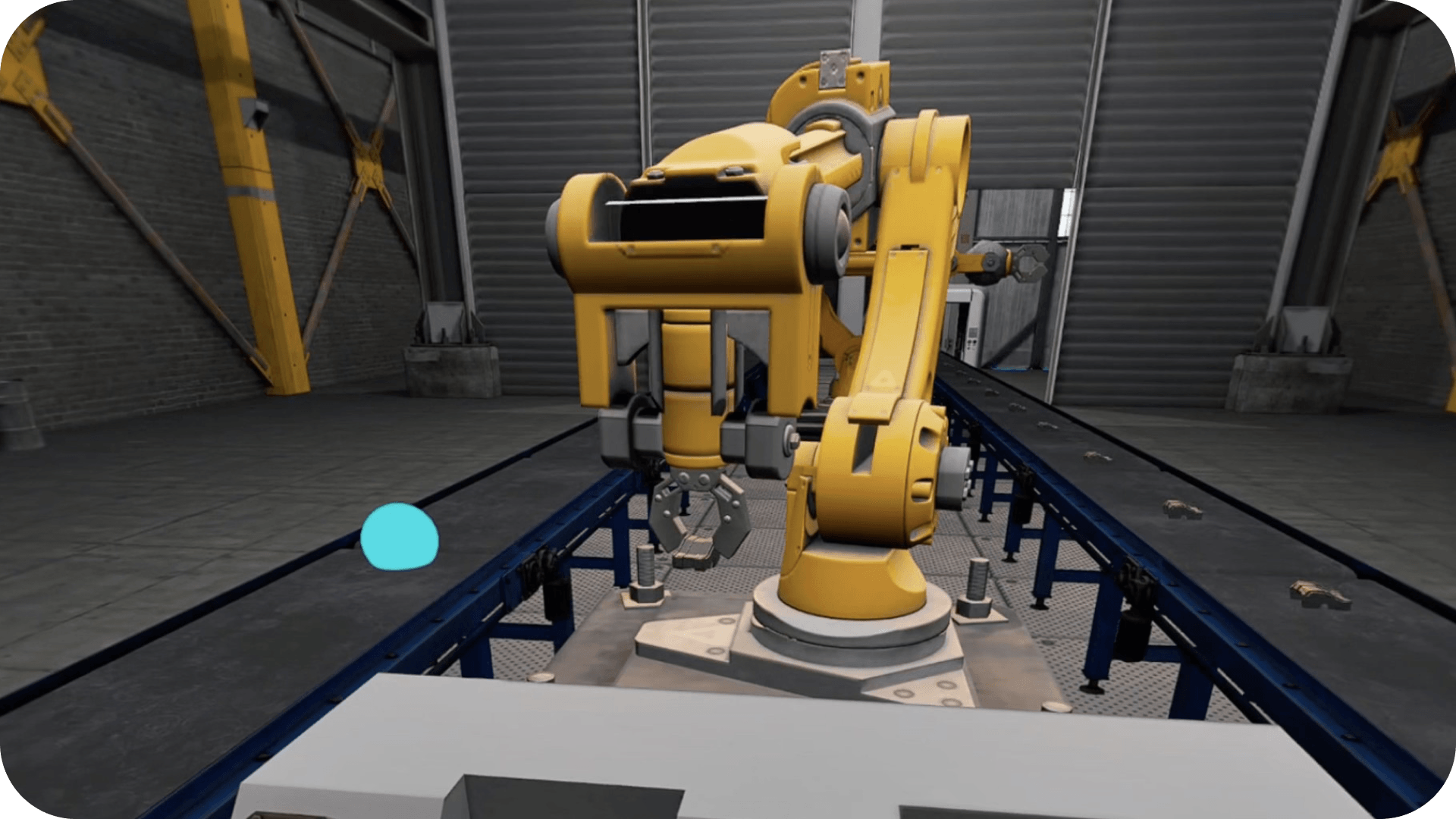 Запуск цикла на промышленном роботе