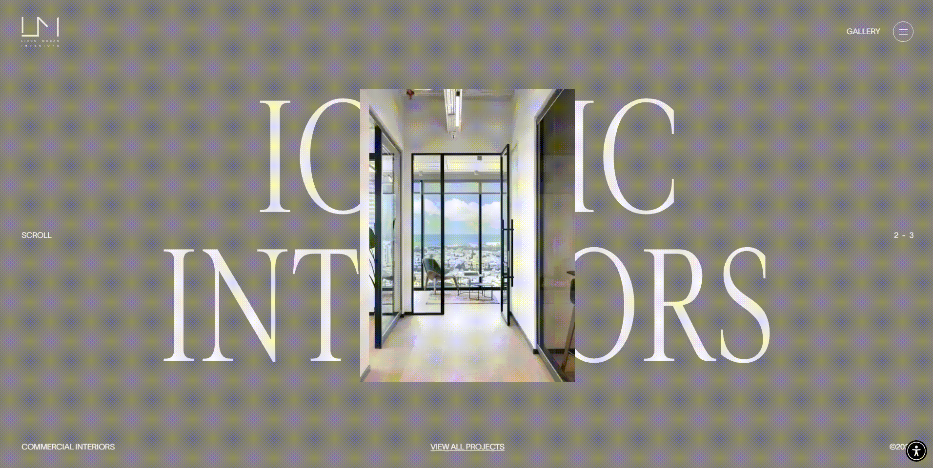 Liron Moran Interiors: разработка сайта-портфолио для дизайнера интерьеров из Израиля