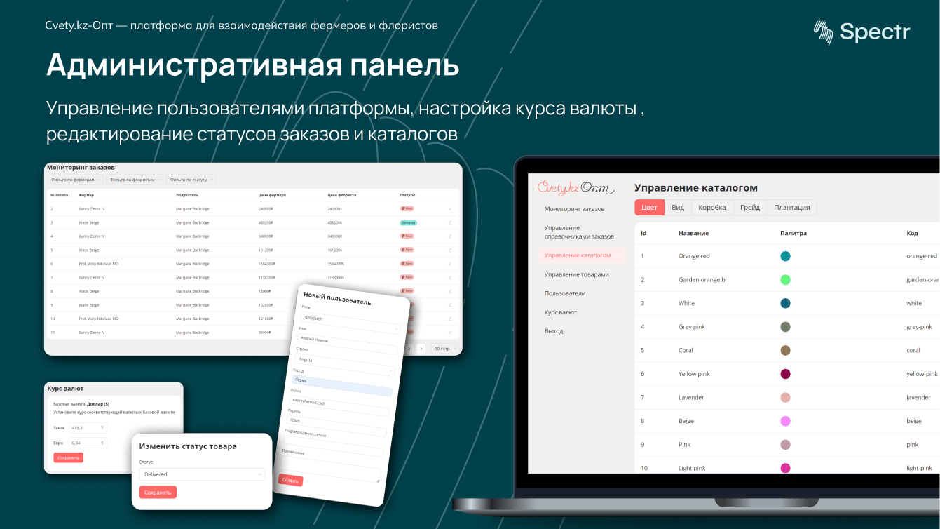 Разработка платформы