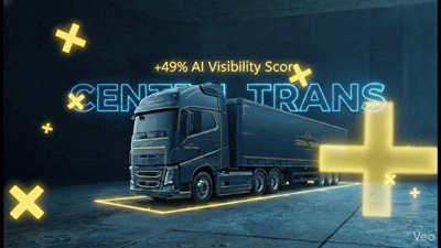 От 1% до 49% видимости в нейросетях: реальные B2B-заявки для ТК «Central Trans» через GEO