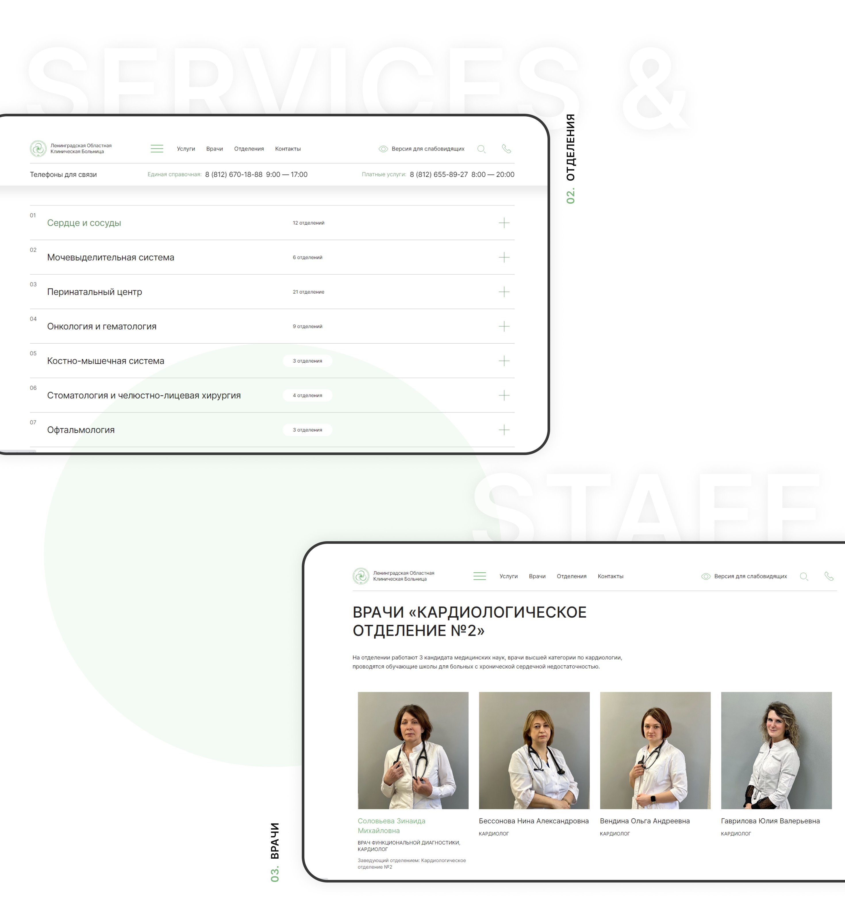 Разработка и продвижение сайта Ленинградской областной клинической больницы  – кейс