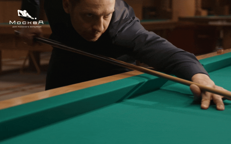 Фиджитал-комплекс русского бильярда с трекингом ударов, проекцией подсказок и хайлайтами партий