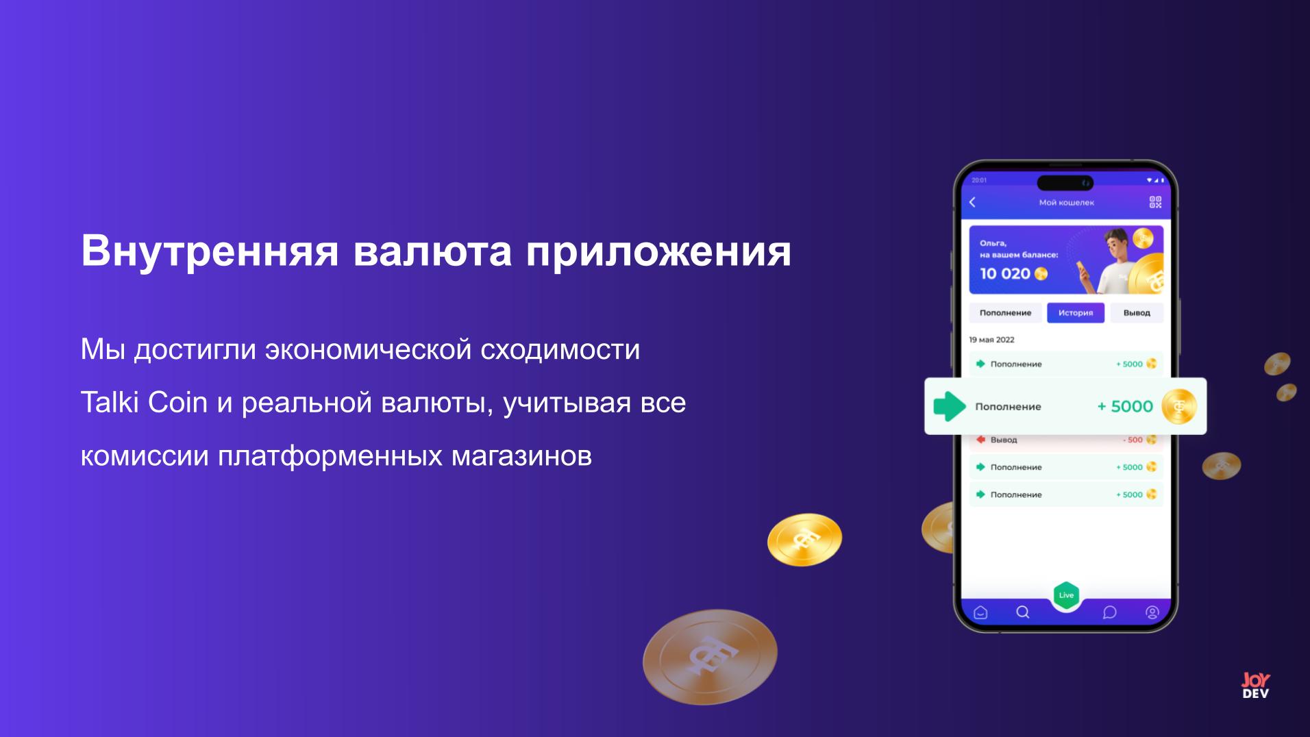 Talkme - социальная сеть с возможностью монетизации эфиров – кейс