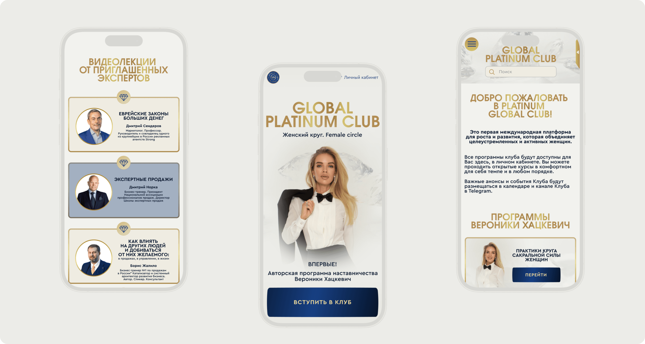 GLOBAL PLATINUM CLUB – кейс