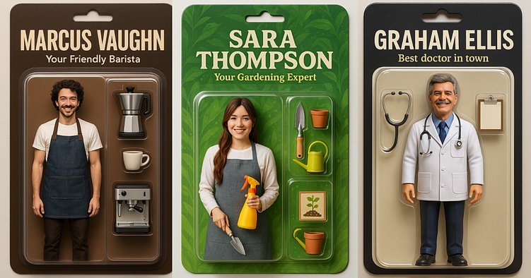 AI Action Figure: Как ChatGPT превращает вас в коллекционную игрушку⁠⁠