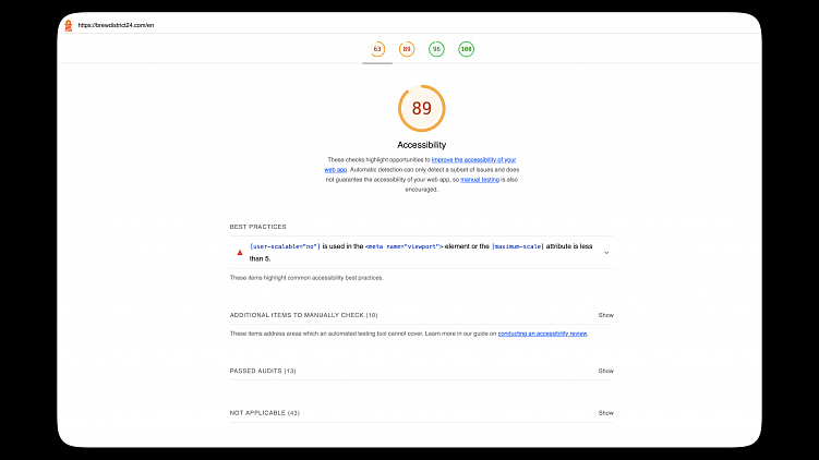 Пользователям на 89% удобно работать с сайтом, но есть нюансы