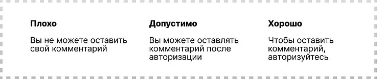 Требования по работе с контентом на сайте