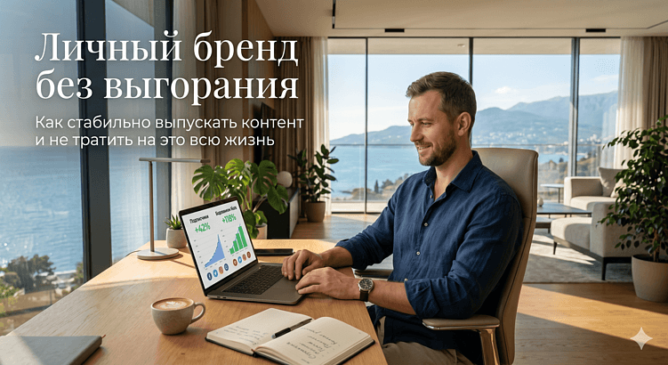 Личный бренд: как регулярно выпускать контент и не сойти с ума