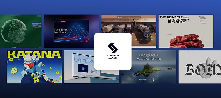 Дизайн-дайджест CSS Design Awards. Сайт месяца. Август '25