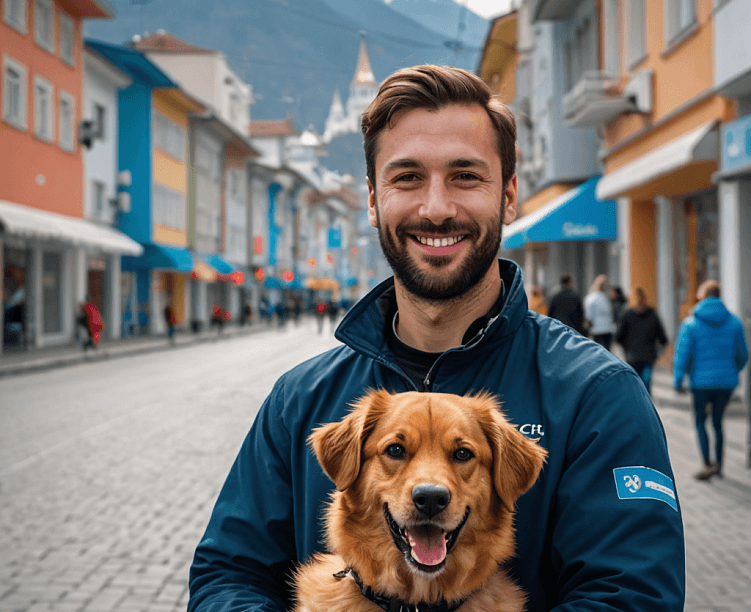 Программист - любитель собак. Сгенерировано нейросетью