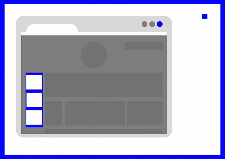 Рис 2. Рекламные виджеты обычно располагают сбоку сайта, чтобы аудитория могла заинтересоваться