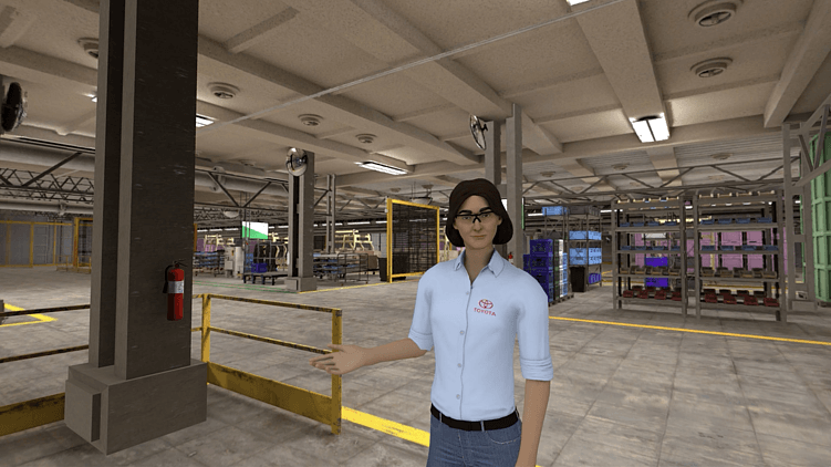 VR-программа Toyota с элементами геймификации для тренингов и обучения по безопасности.