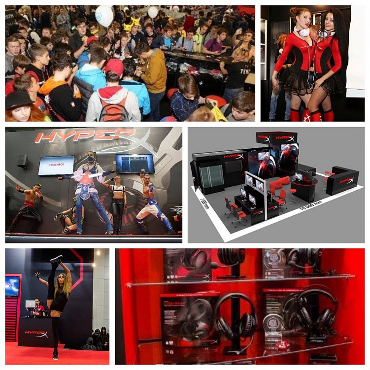 Кадры из архивных отчетов PR-агентства 2L с выставок «Игромир» 2015-2017 гг.