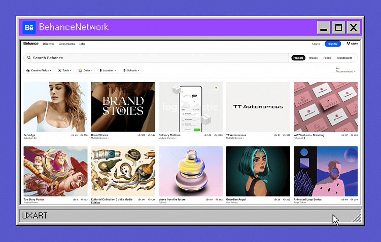 История Behance. От «блокнота», до самого популярного сайта среди дизайнеров | А давайте вспомним...