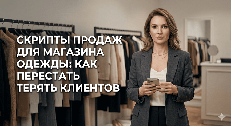 Скрипты продаж для интернет-магазина одежды: как продавать в переписке