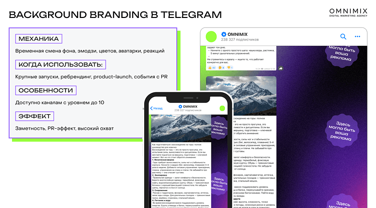 Альтроллы, оверлеи и брендинг в Telegram: гид по форматам, которые работают