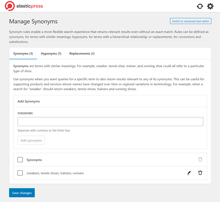 Elasticsearch на WordPress