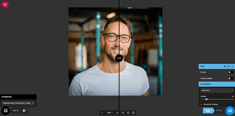Squoosh.app от Google — пожалуй, лучший инструмент для сжатия изображений
