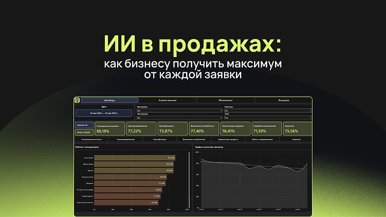 ИИ в продажах: как бизнесу получить максимум от каждой заявки