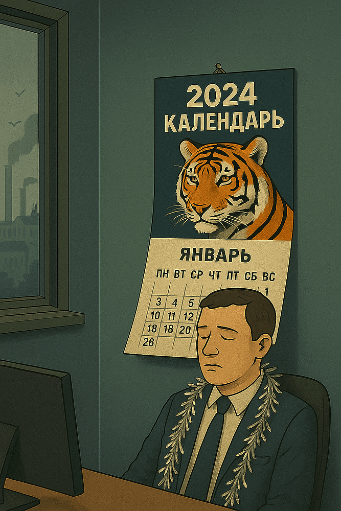 Мы убили календарь с тигром. И победили на всероссийском конкурсе.