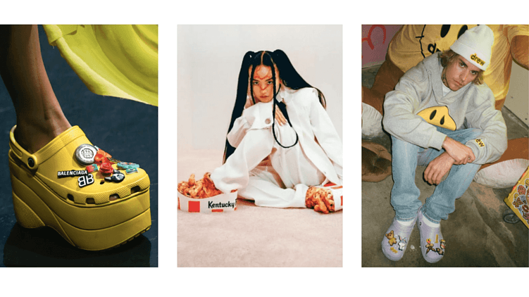 Как Crocs сделали «неприличный» стиль трендом: искусство кроссовок, Balenciaga и KFC