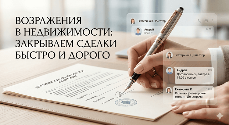 Скрипты продаж для агентства недвижимости: как риэлтору закрывать больше сделок