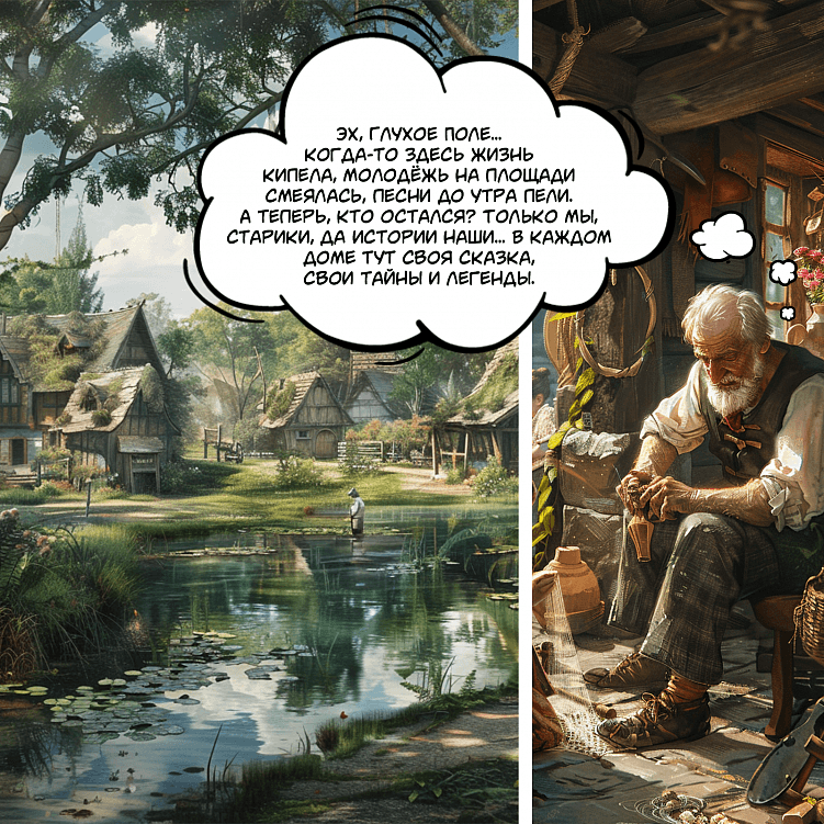 Нейрокомикс от HINT: «Возрождение Глухого Поля»