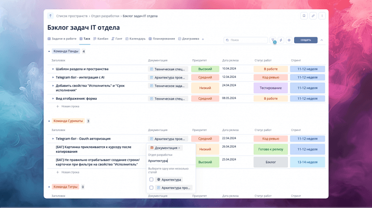 TEAMLY — базы знаний и все необходимые инструменты для ИТ-команд