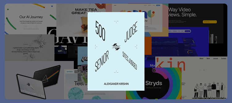 Дизайн-дайджест CSS Design Awards. Лучший сайт месяца. Апрель '25