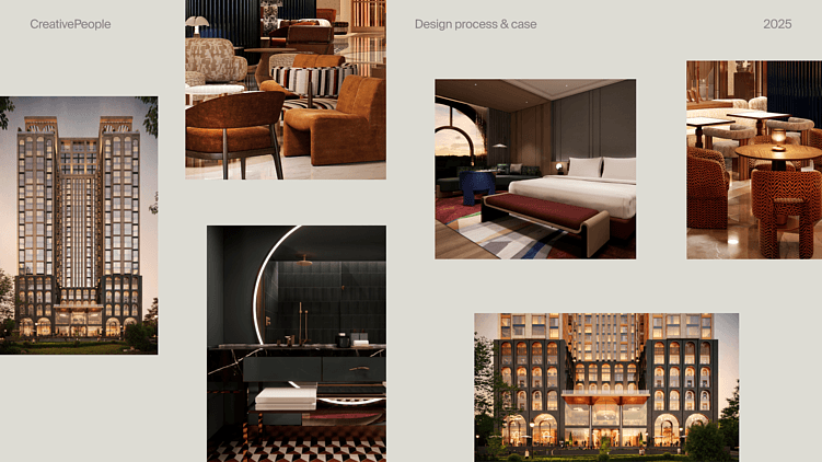 Портал в мир роскоши: как мы создавали фирменный стиль нового отеля на Кутузовском проспекте