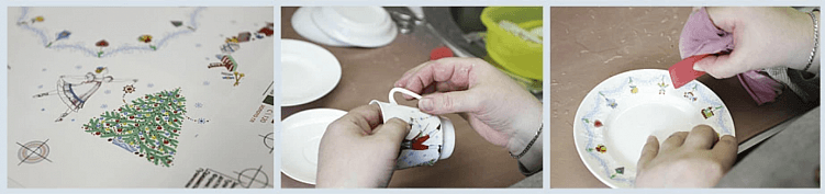 примеры деколирования на разных поверхностях