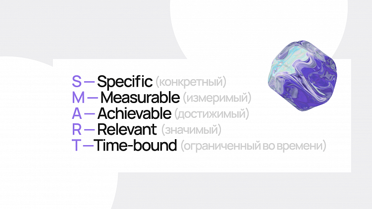 Методика SMART. Иллюстрация: Mediacontext.