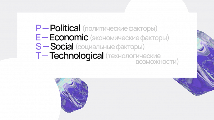 PEST-анализ. Иллюстрация: Mediacontext.