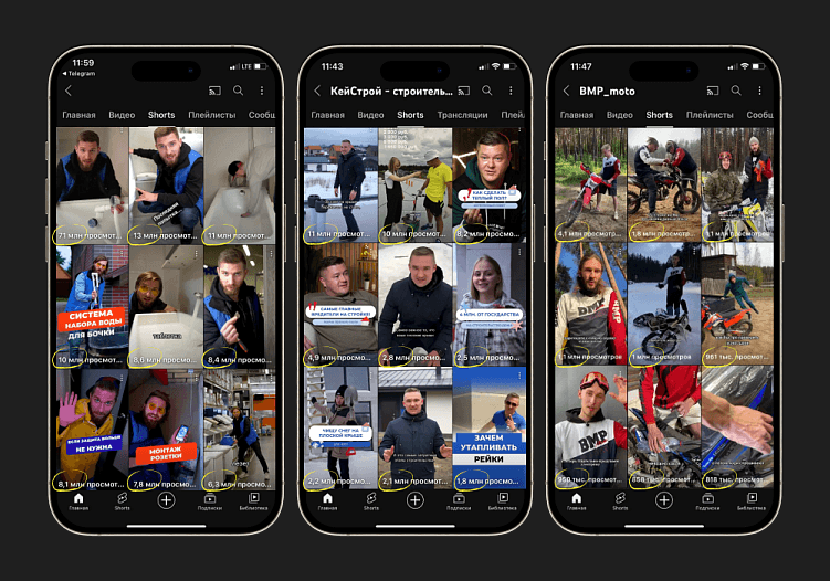 Мои кейсы по продвижению бизнеса с помощью вертикальных видео  