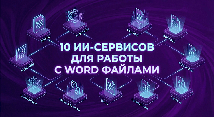 10 ИИ-сервисов для работы с текстовыми файлами