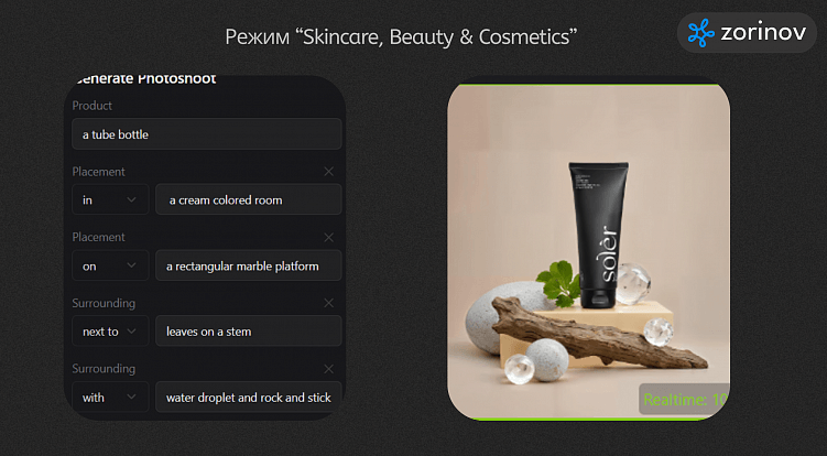 Генерация визуального контента для брендов