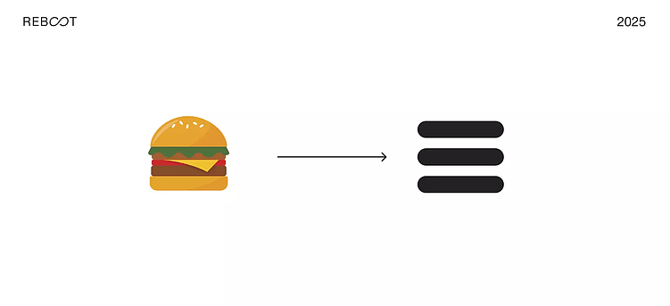 Пример типичной метафоры для западной дизайн-школы