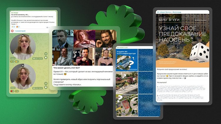 Примеры кастомных постов в Телеграм: кружки, спойлеры, игровые механики, боты