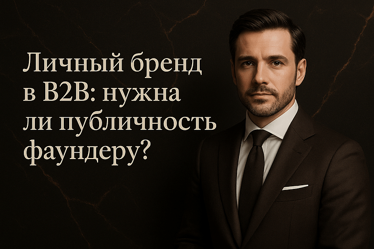 Личный бренд в B2B: нужна ли публичность фаундеру?