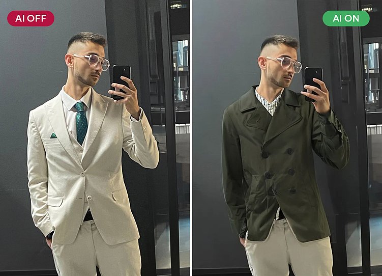 Запустили бета-тест виртуальных примерочных на базе ИИ