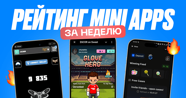 🔥 ТОП новых Mini Apps в Telegram (часть 4)