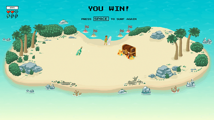 Симулятор серфинга в браузере Microsoft Edge. 