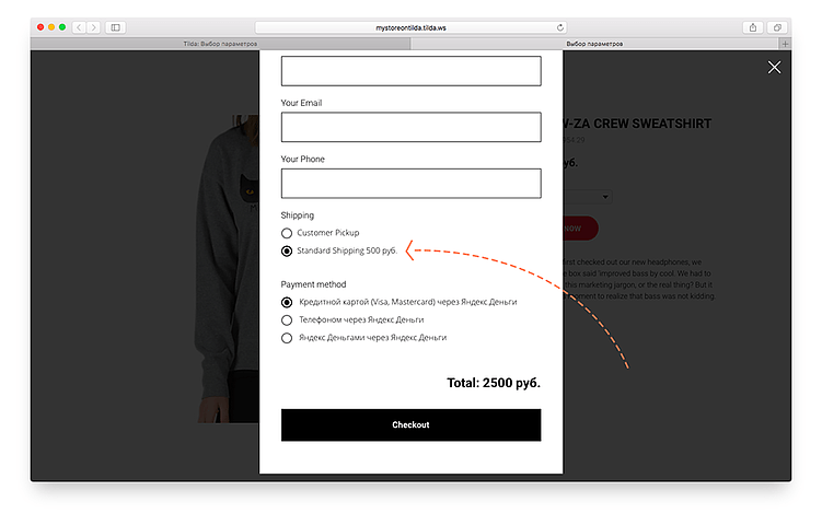 Аудит корзины и формы оплаты. Как не терять покупателей.