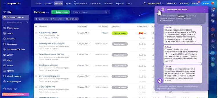 Bitrix GPT в Битрикс24: как технологии ИИ трансформировали CRM и внутренние процессы компании