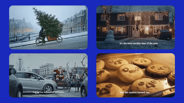 Кадры рождественского ИИ-ролика McDonald’s в Нидерландах&nbsp;