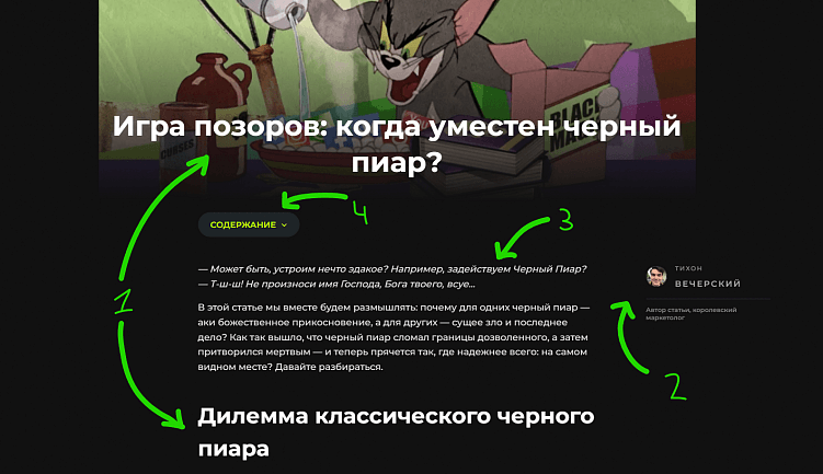 Чек-лист для верстки блога