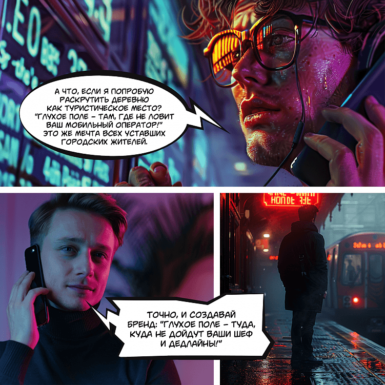 Нейрокомикс от HINT: «Возрождение Глухого Поля»