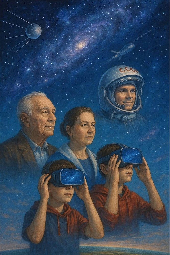 Связь брендов с поколениями через космос