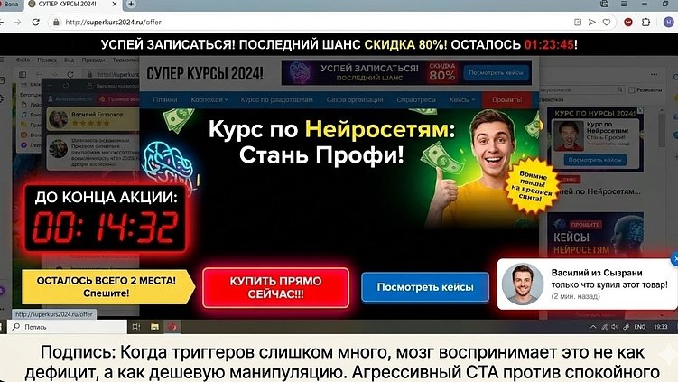 Взломать код покупки: когнитивные триггеры в маркетинге, которые работают на уровне подсознания
